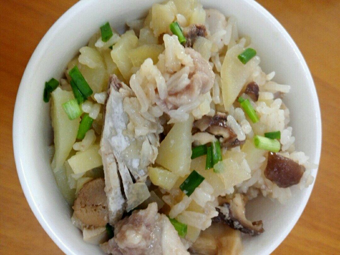 绝不炒的电饭锅焖饭