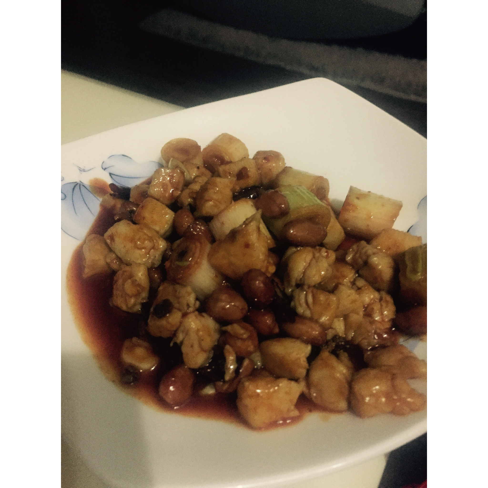 秘诀是雪碧的宫保鸡丁