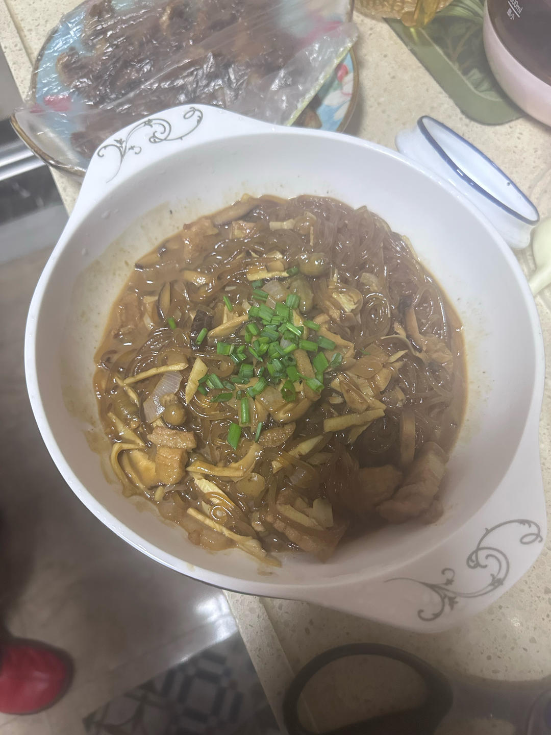 沙蒜豆面-新荣记版本