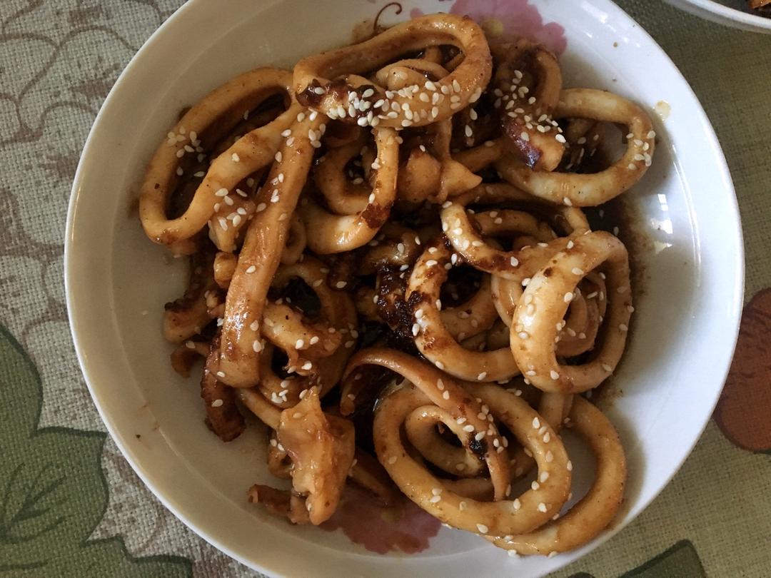 香辣鱿鱼