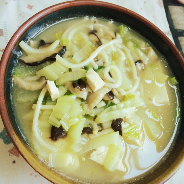 朴素的混汤面