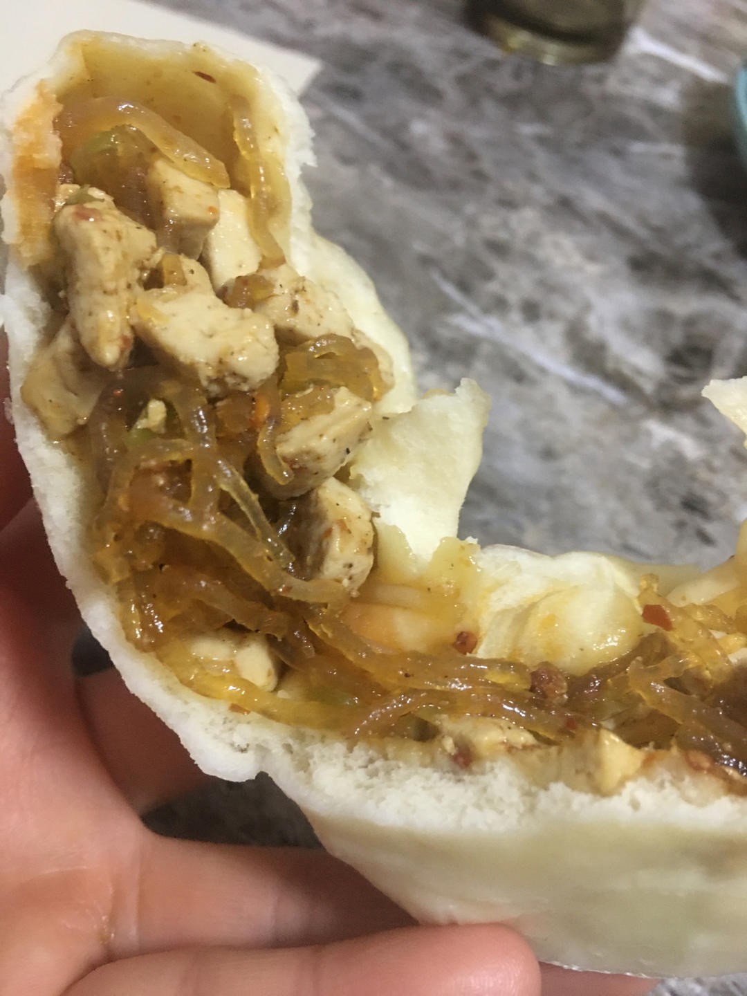 香辣豆腐包，媲美建德豆腐包