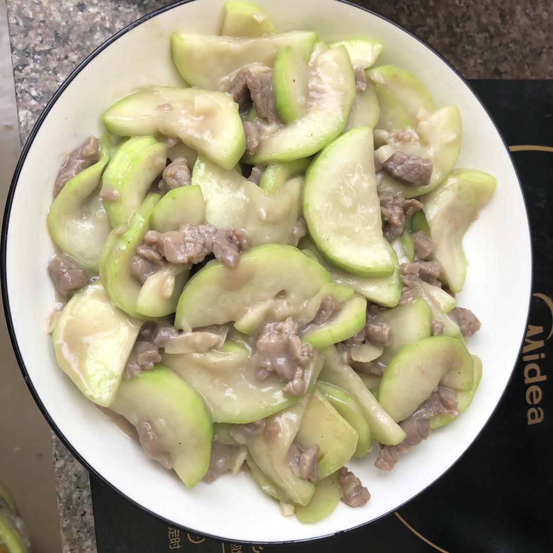 蒲瓜炒肉