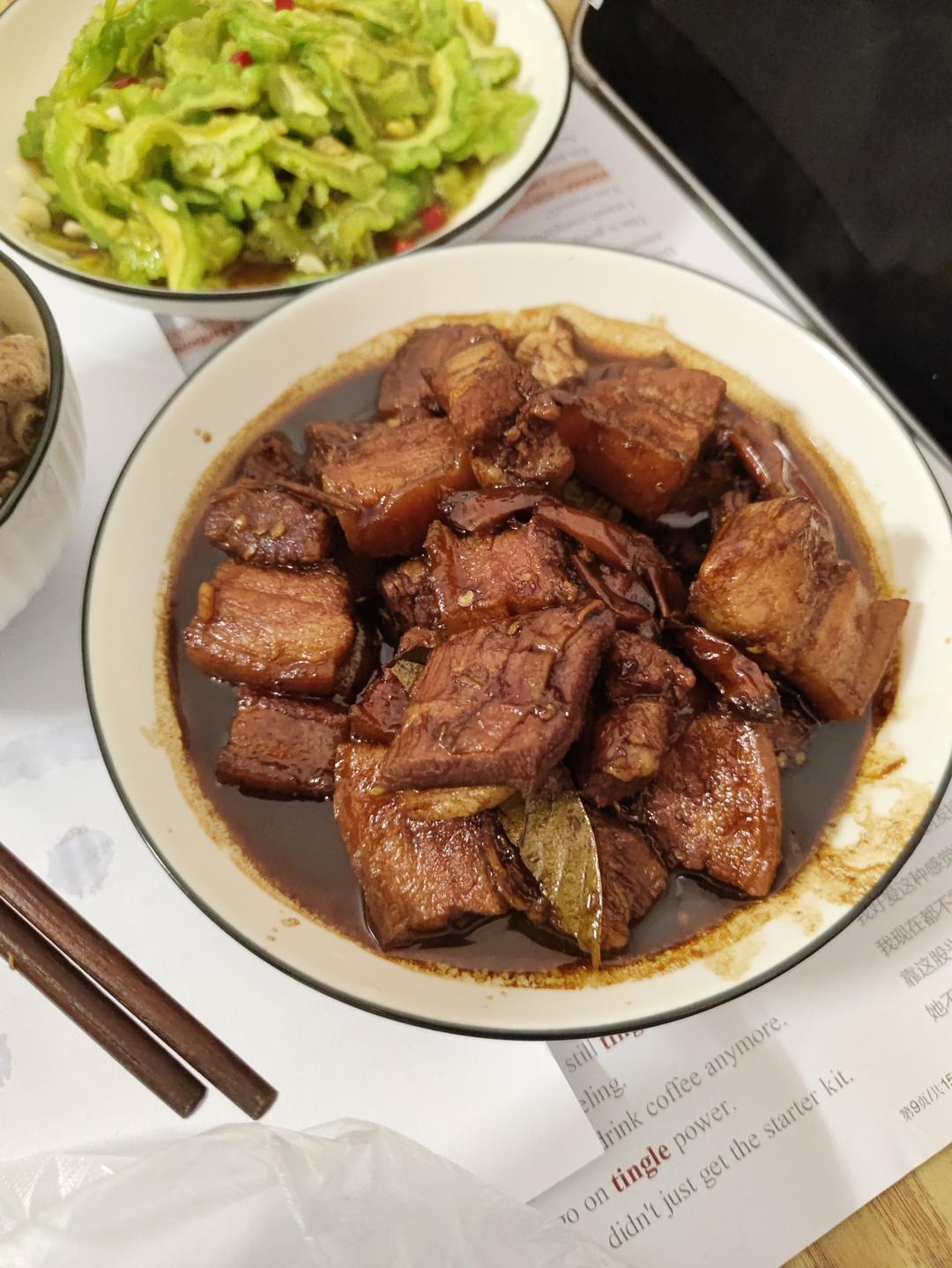 不焯水不放油的家常红烧肉