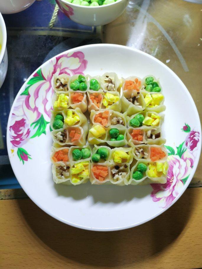花样四喜鲜肉生煎（蒸）饺