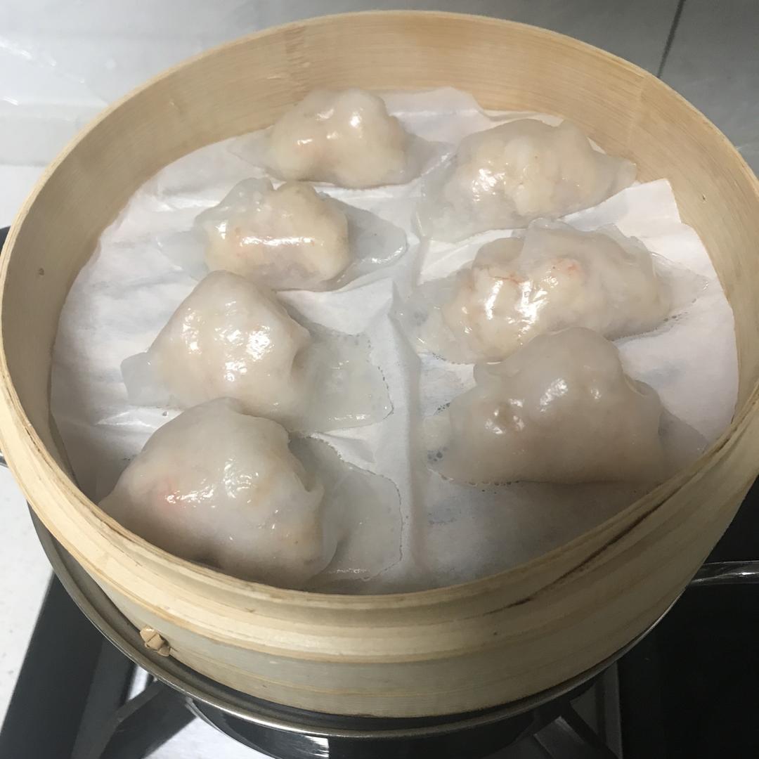 弯梳虾饺