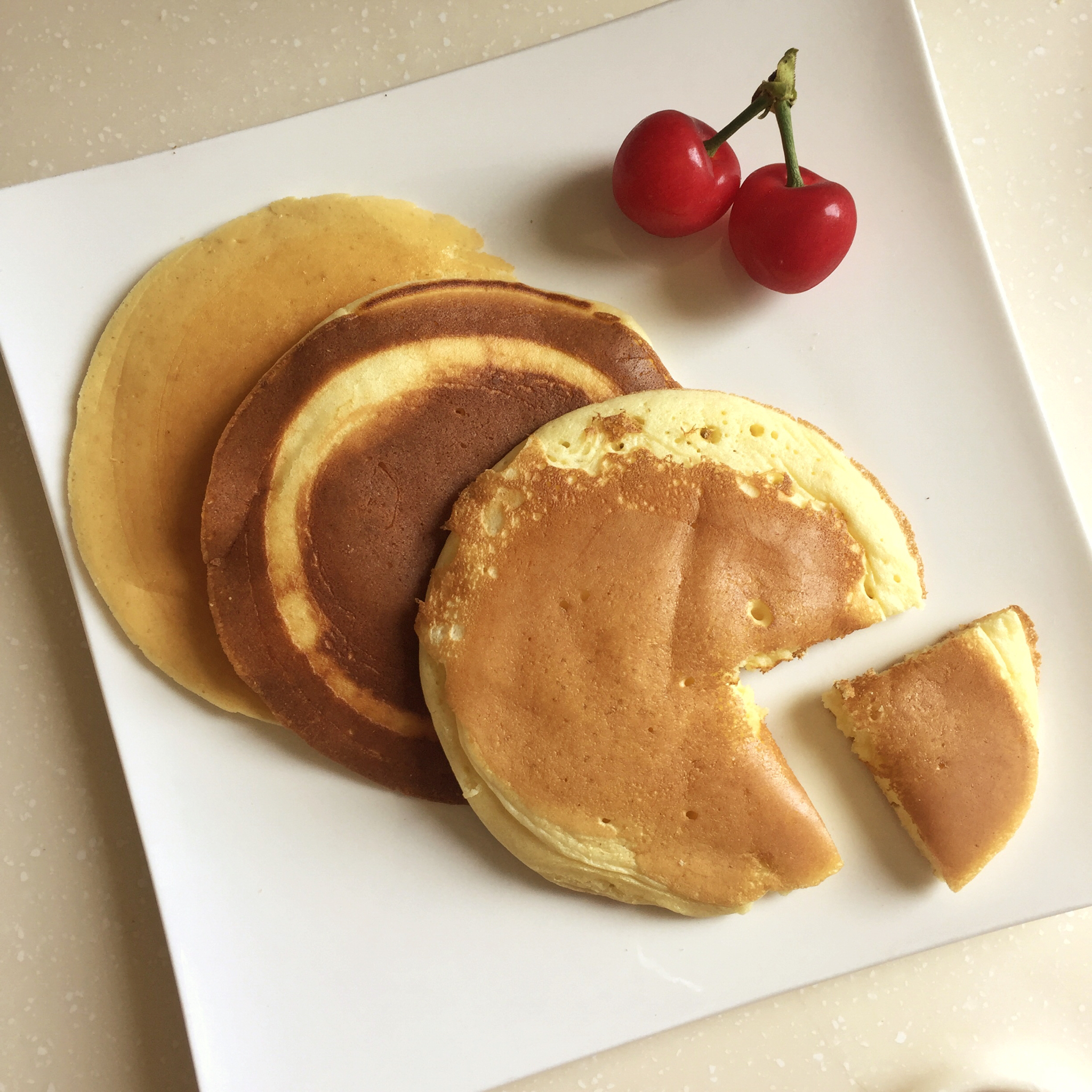 超级简单pancake【无黄油健康版】