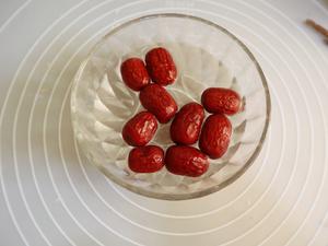 网红奶香红枣花卷❤️松软香甜❗️造型馒头一次发酵法（内附花卷手法视频）的做法 步骤1