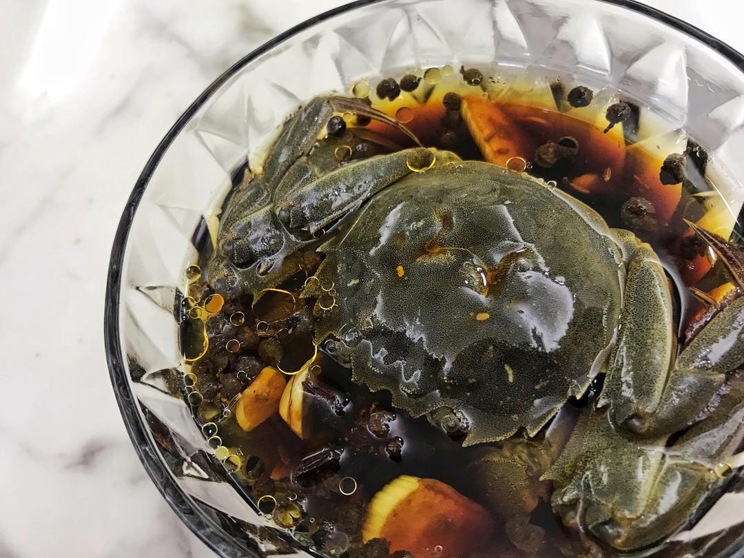 生呛潮式醉阳澄湖大闸蟹的做法