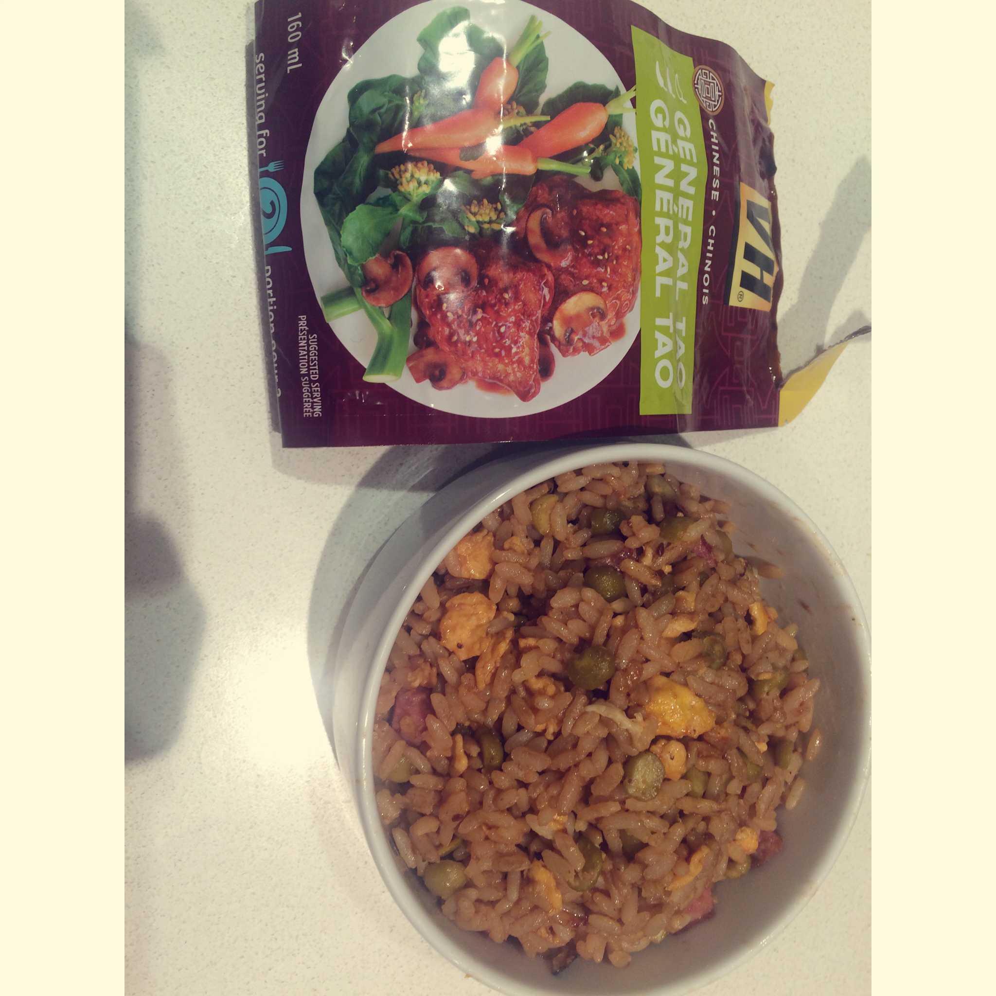 火腿鸡蛋炒饭