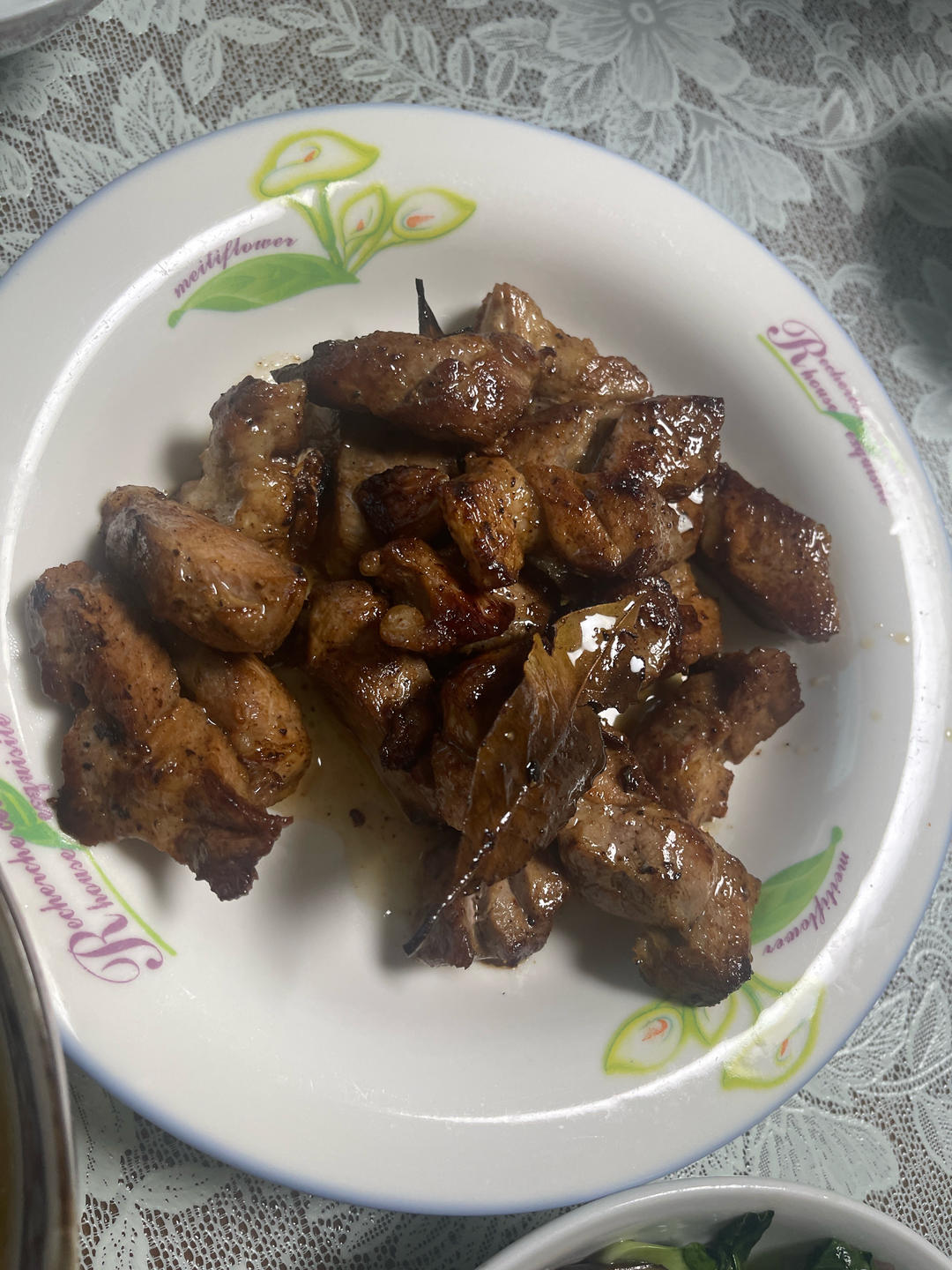 五分钟成就的宴客菜：香煎梅花肉