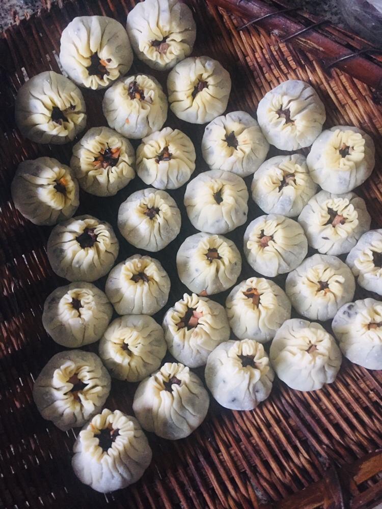 不费时的黑米烧卖-早餐必备