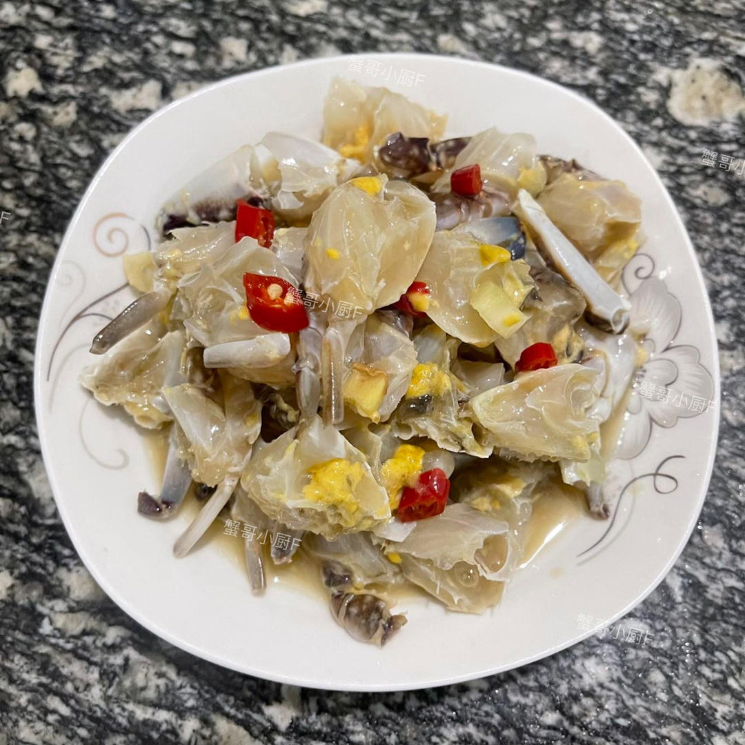 ㊙️宁式腌蟹股，蟹块