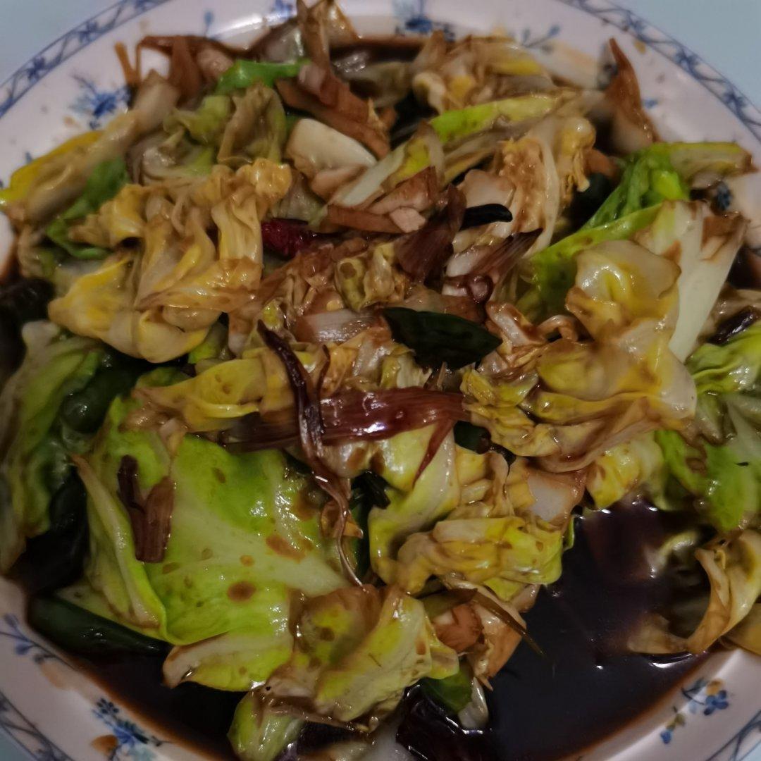 保证让你舔盘的家常手撕包菜