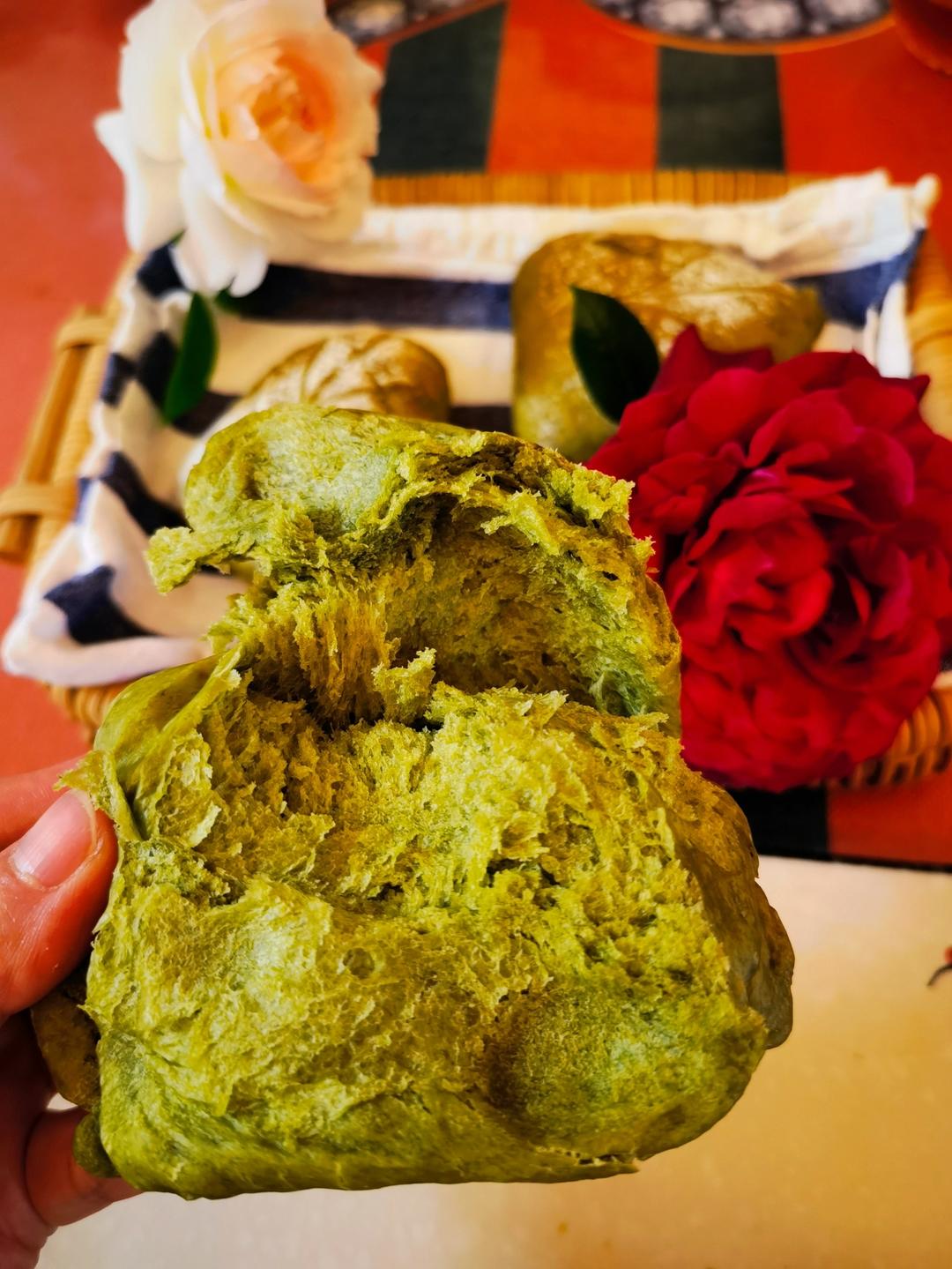 日式抹茶生吐司🍞/超软又夏天