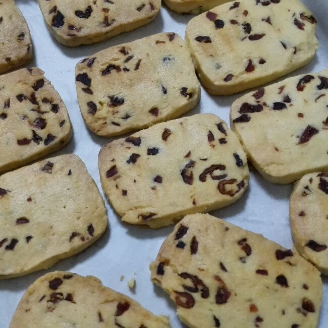 蔓越莓饼干——附旧物改造饼干模具