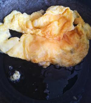 青菜鸡蛋炒饭的做法 步骤5