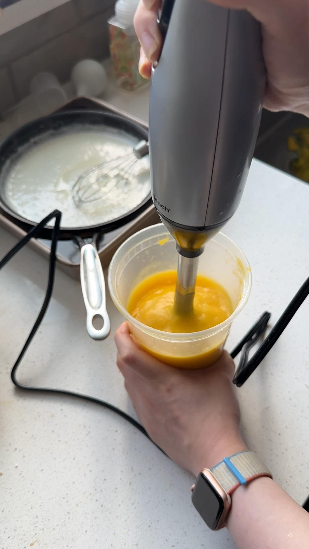 纯奶手撕吐司的做法 步骤1