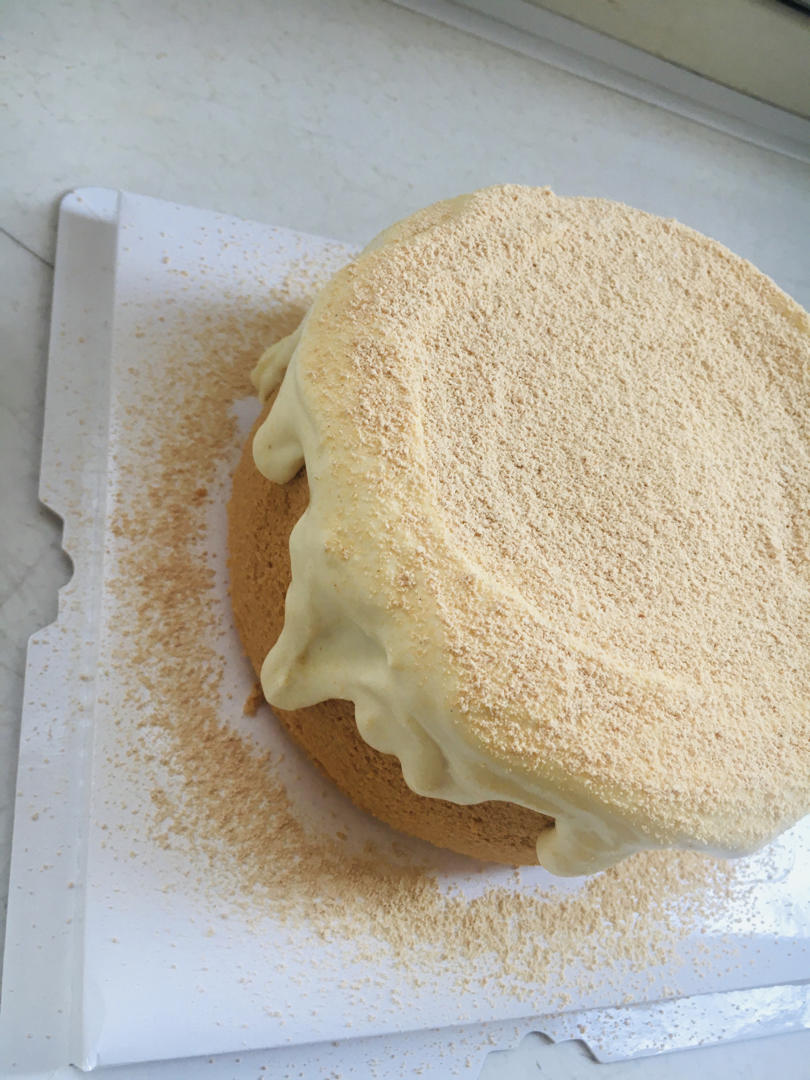 汤圆的烘焙妈妈做的超好吃的豆乳爆浆蛋糕