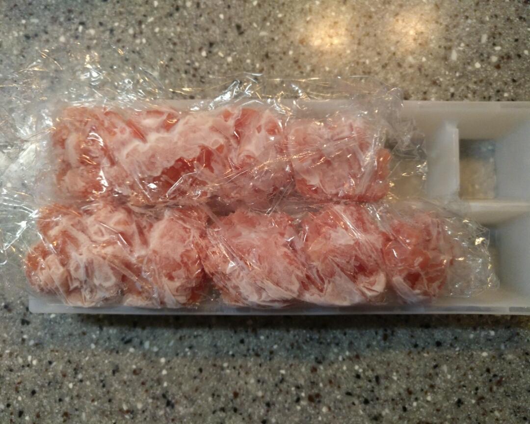 如何保存自制肉丸的做法