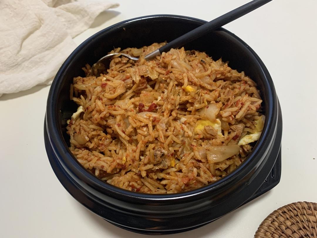 升级版辣白菜炒饭😭姜食堂同款🌟泡菜饭开出了p.o 斯密达