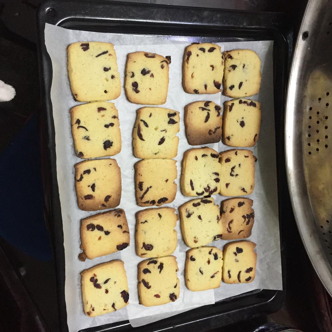 蔓越莓饼干（君之配方改良，易操作版）