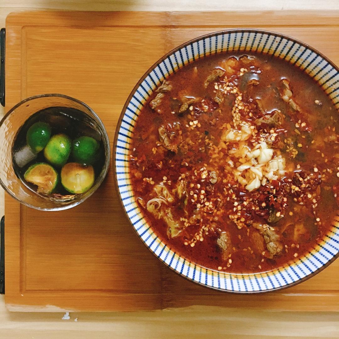 水煮牛肉