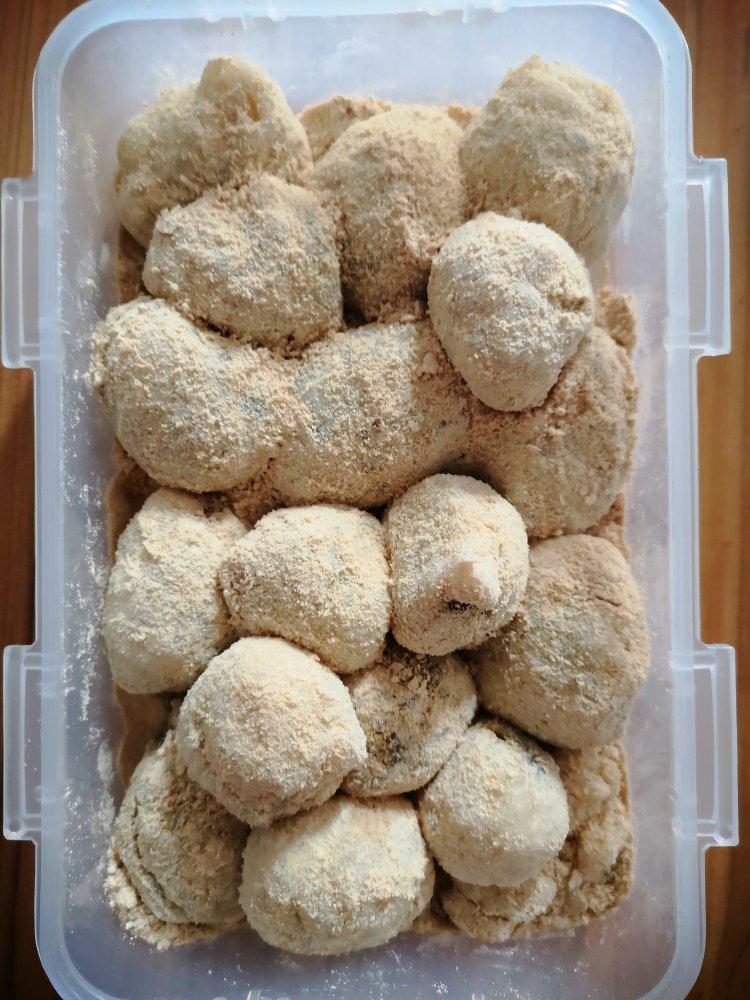 黄豆粉糯米糍（麻薯奶、雪媚娘皮、驴打滚的万能方）