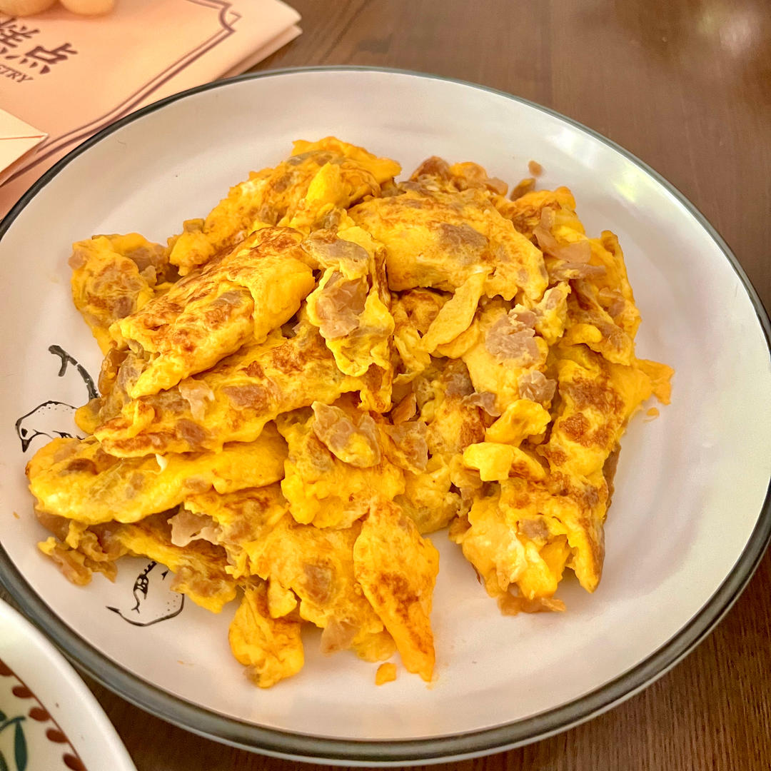 家乡的味道，潮汕萝卜干煎蛋