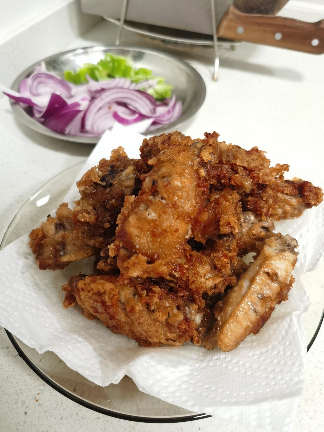 蒜香炸鸡翅