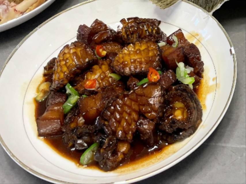 鲍鱼红烧肉