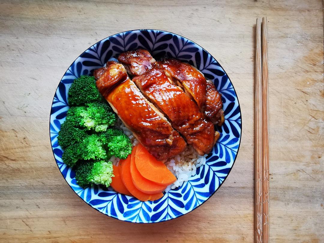 照烧鸡腿饭