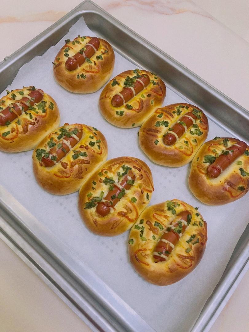 零失败【肠仔包】做法，咸香松软有弹性