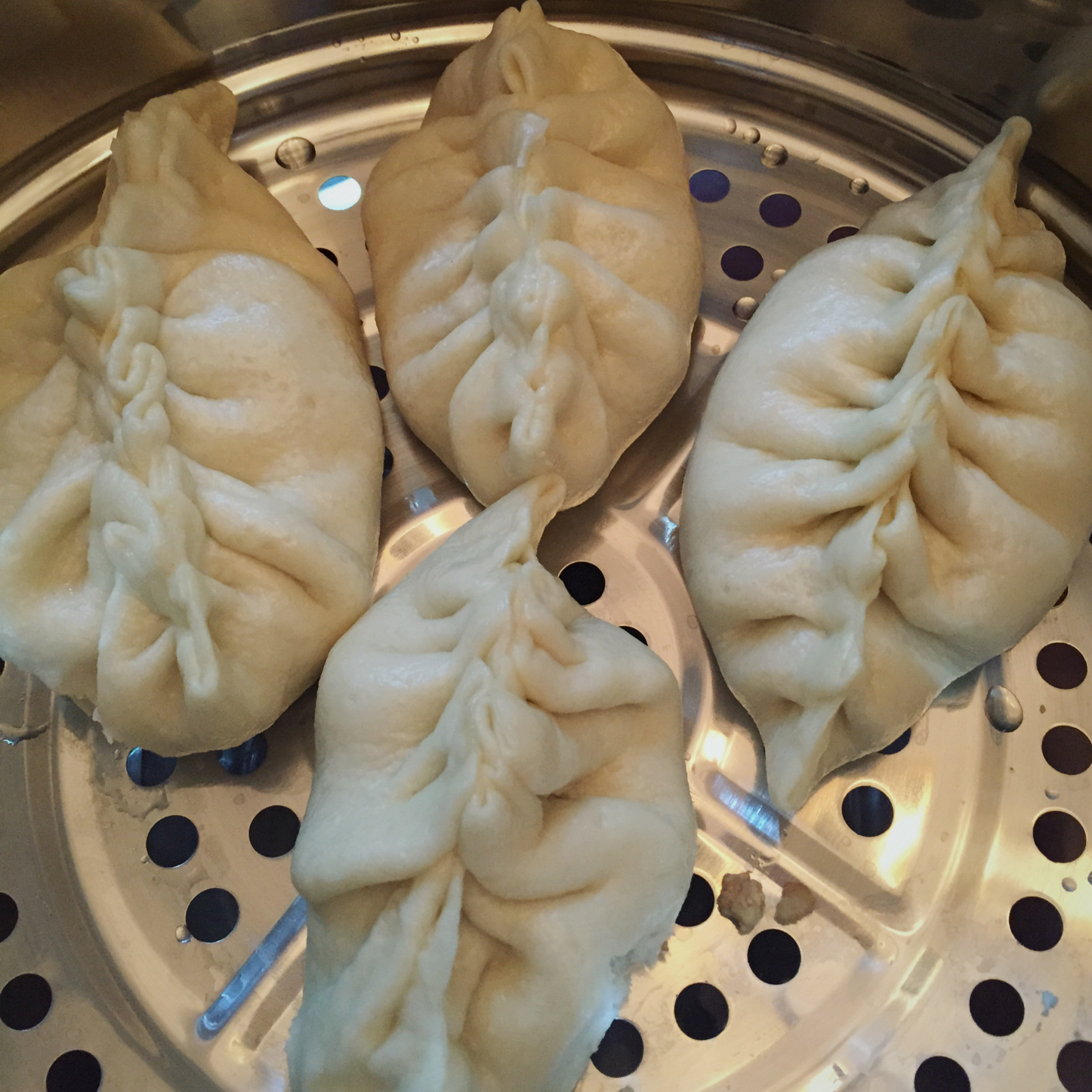 萝卜粉条麦穗包子Turnip & GlassNoodle Steamed Dumplings
