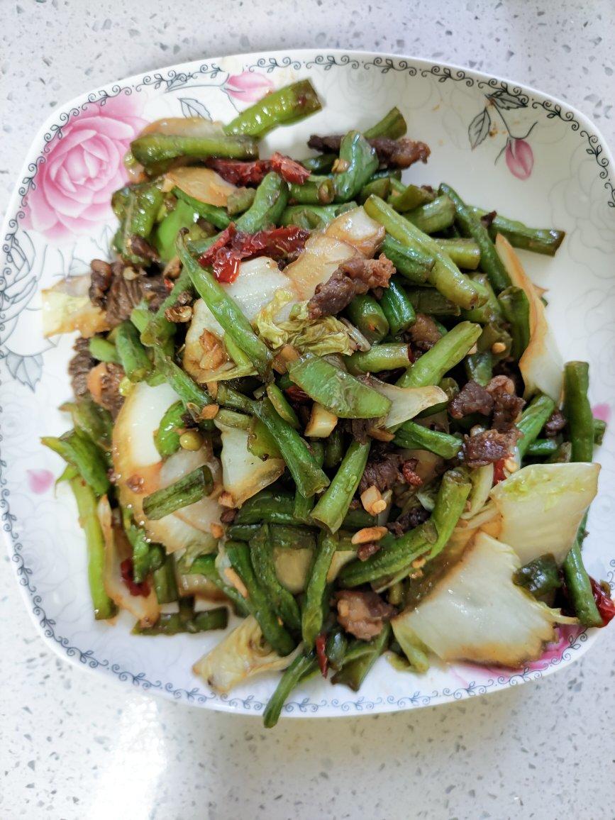 豇豆豆角炒肉肉
