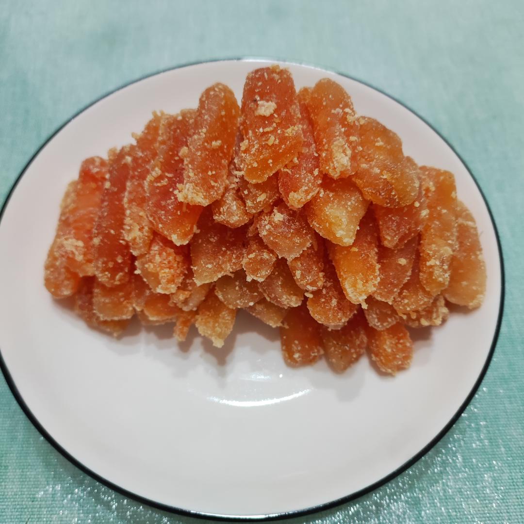 红心柚子皮糖-口感好颜值高，过年待客人人夸