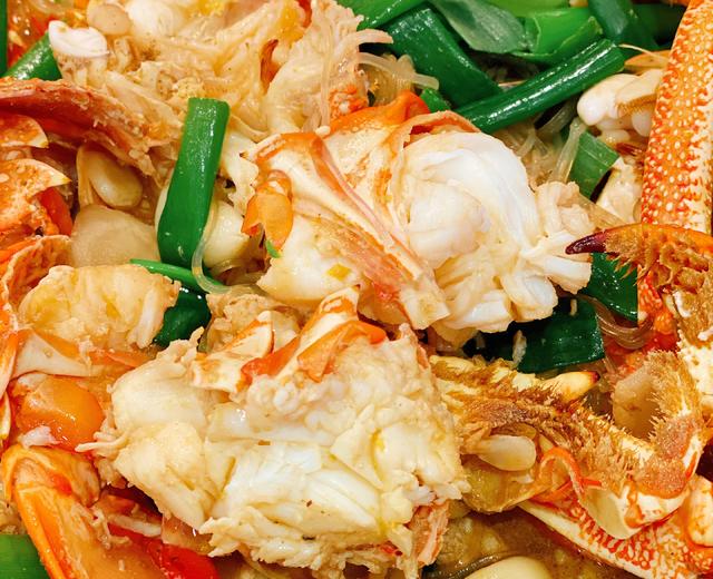 澳洲大龙虾的标准吃法