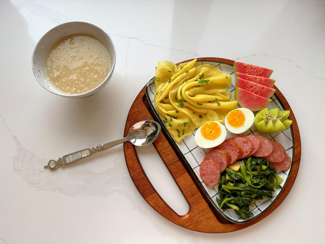 中学生早餐记录