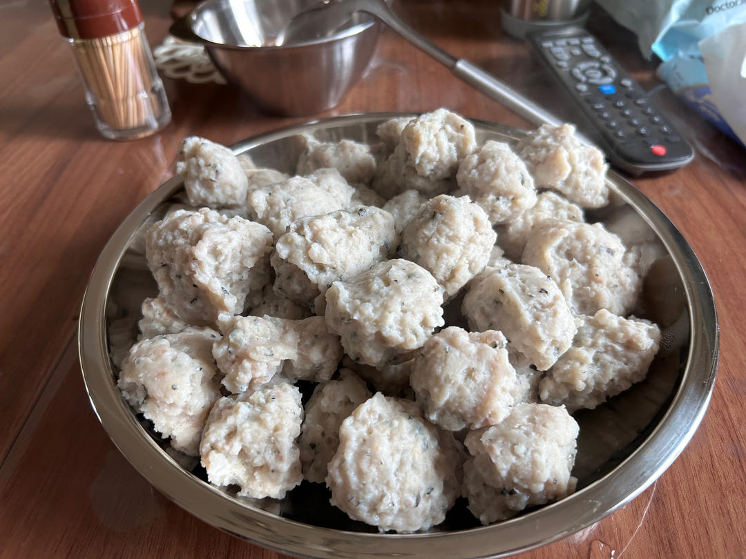 福州鱼丸，厨师机版，手把手教你做㊙️