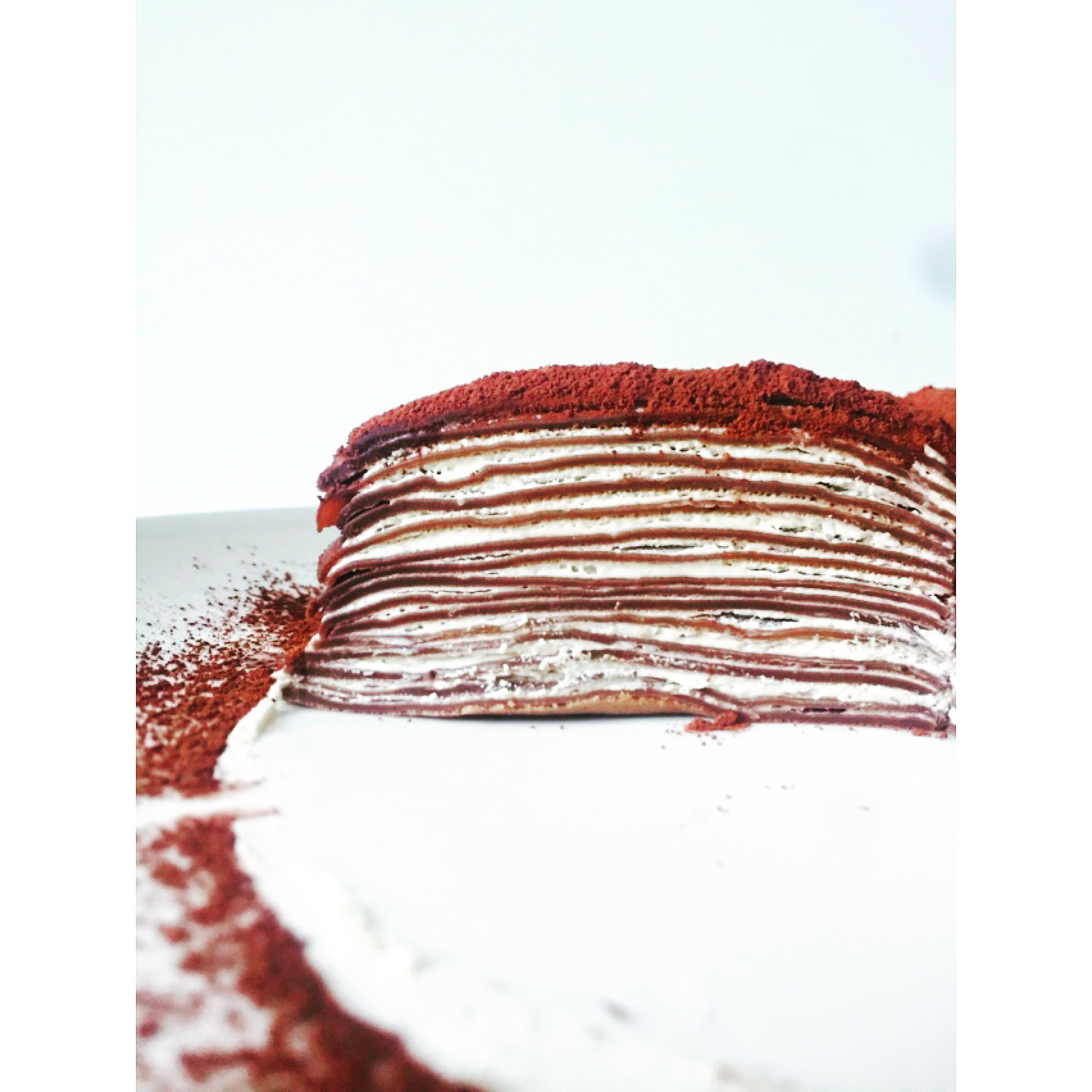 巧克力千层可丽饼