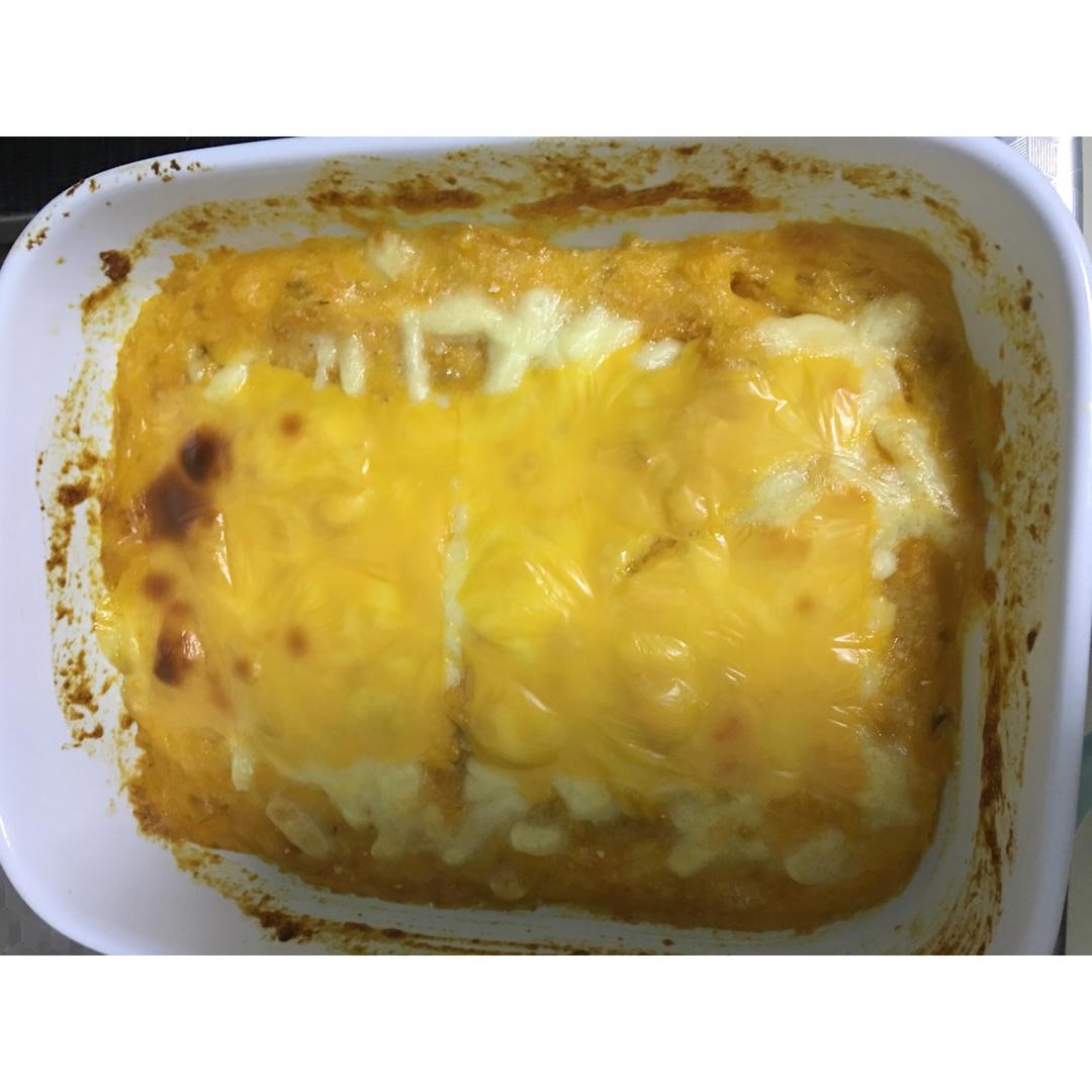 芝士奶油焗红薯