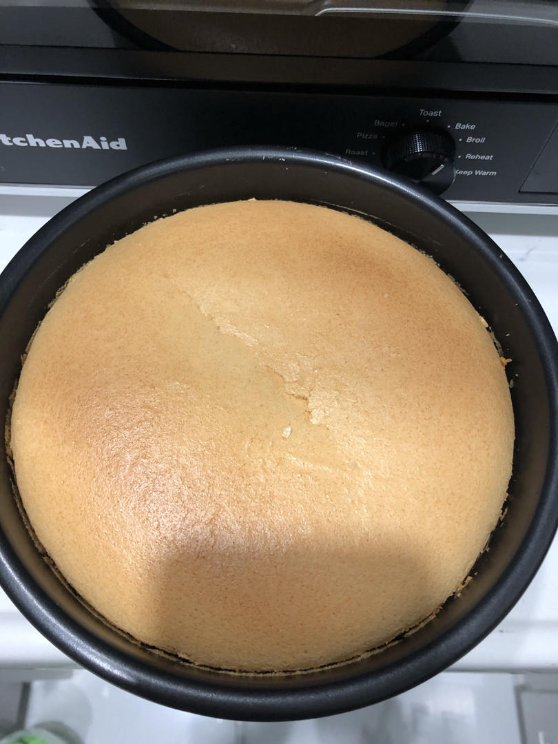 做了几十个，零失败戚风蛋糕