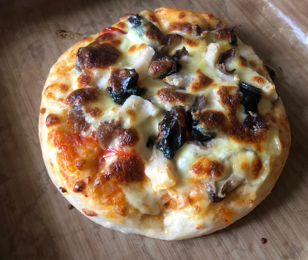 新手披萨饼皮pizza(能开餐厅那种)