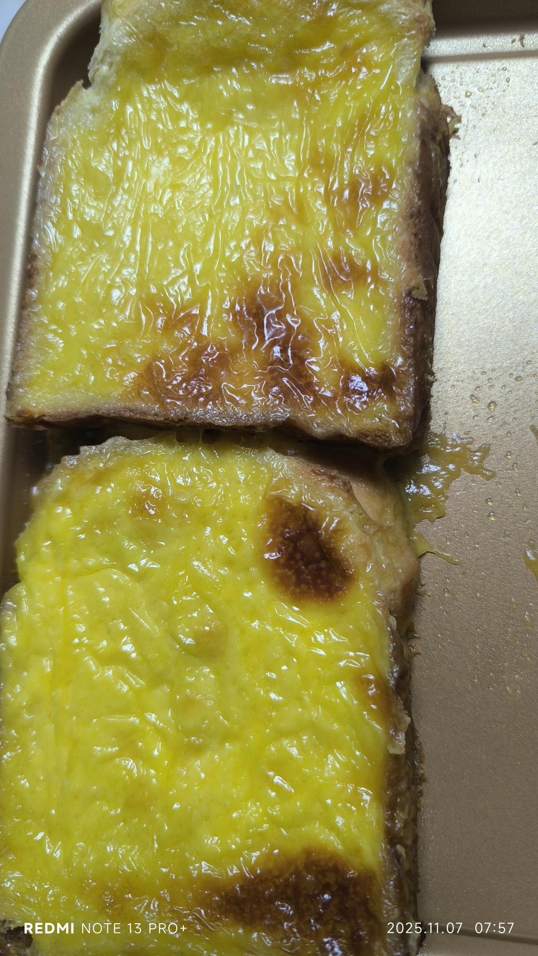 零失败快手岩烧乳酪(熔岩吐司)十分钟网红早餐，好吃哭