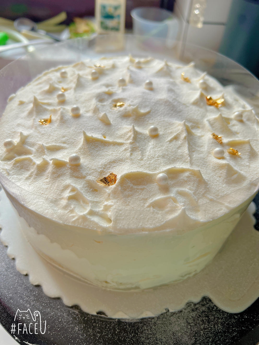 椰香芒果斑斓蛋糕，拿来吧你~