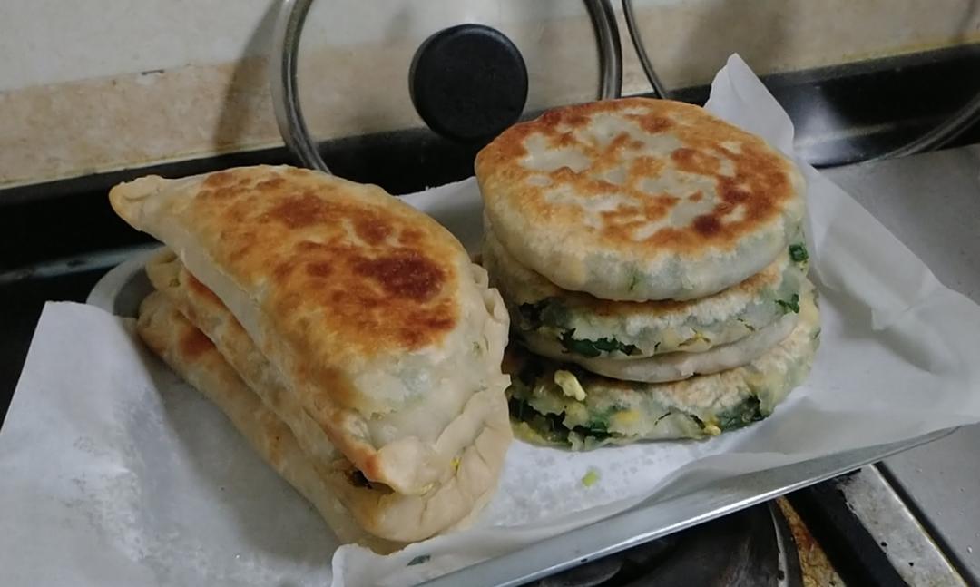 不一样的韭菜盒子（馅饼）