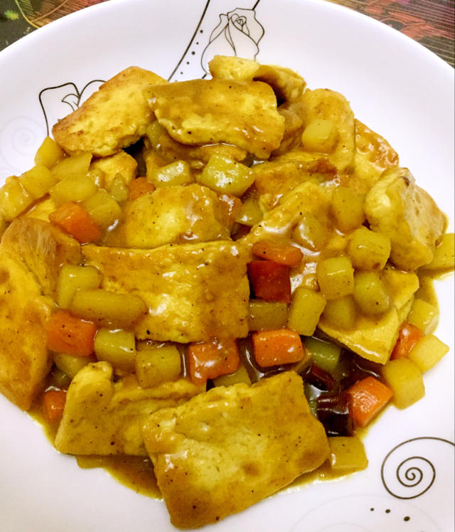 咖喱豆腐