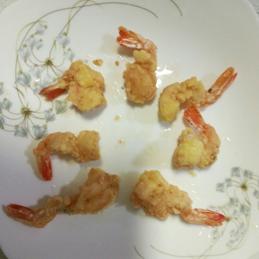面包糠炸虾