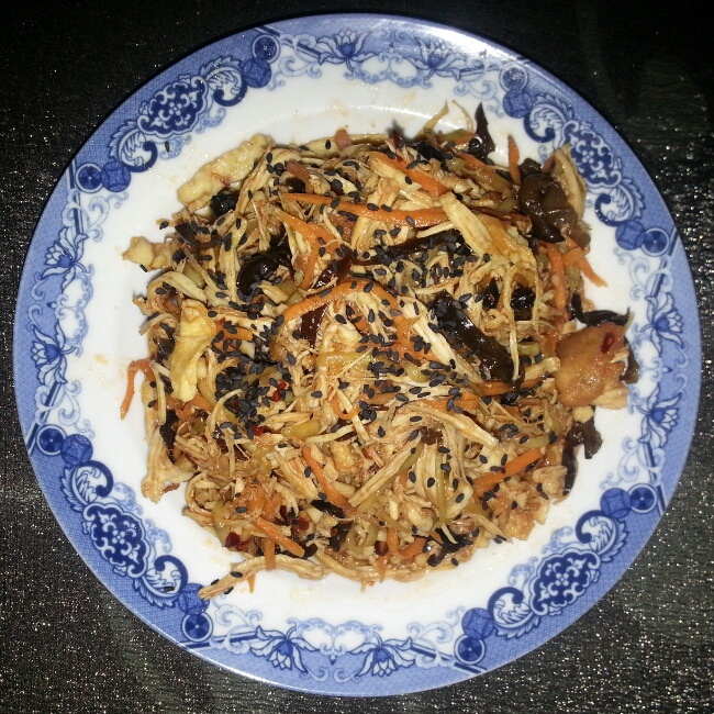 减脂健身｜凉拌手撕鸡丝（香辣&麻油版）