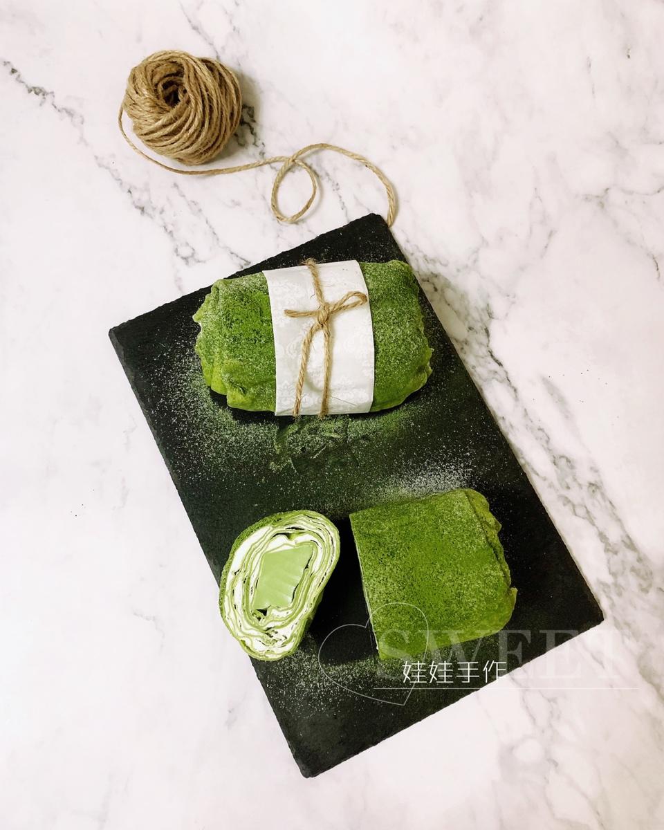 抹茶奶冻毛巾卷【曼食慢语】